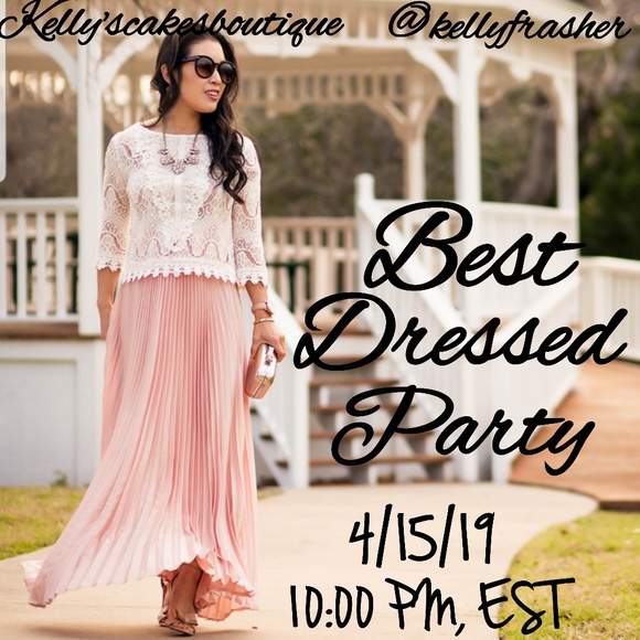 🎉THANK YOU FOR A GREAT BEST DRESSED PARTY~4-15 - Picture 7 of 7